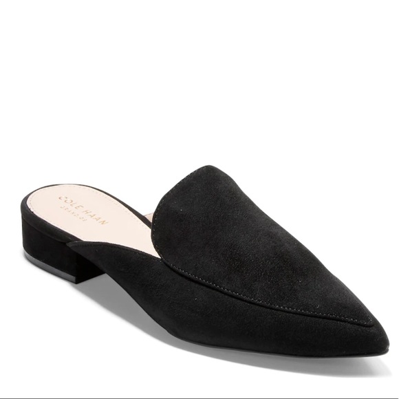 Cole Haan Shoes - Cole Haan black suede piper mule🎀